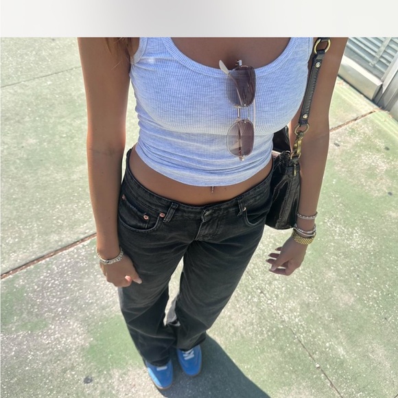 Motel Rocks Parallel Jeans Black - Picture 2 of 5